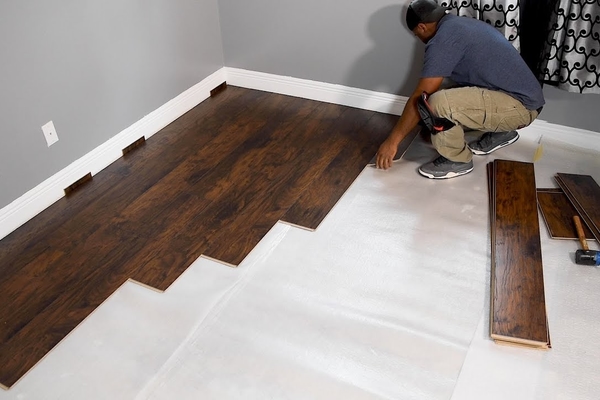 Hướng dẫn lắp đặt sàn gỗ công nghiệp theo 3 bước đơn giản