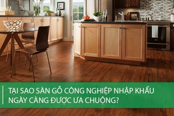 Tại sao sàn gỗ công nghiệp nhập khẩu ngày càng được ưa chuộng tại Việt Nam?