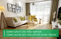 Tổng hợp mẫu sàn đá công nghệ SPC vân sồi cực đẹp