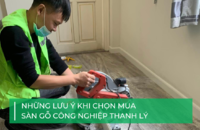 Có nên mua sàn gỗ công nghiệp thanh lý?