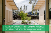 Giá sàn gỗ biến tính có đắt không?