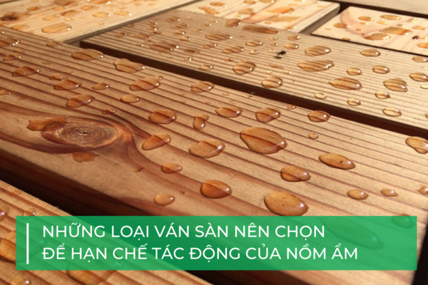 Nên chọn vật liệu lát sàn nào khi thời tiết nồm ẩm?