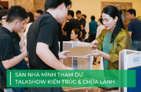 Sàn Nhà Mình tham dự talkshow Kiến trúc và Chữa lành