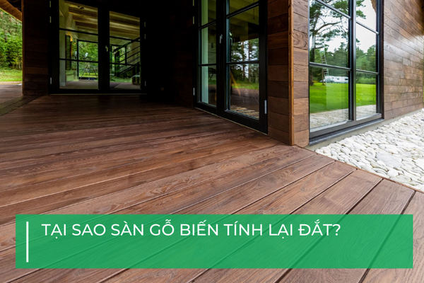 Tại sao sàn gỗ biến tính lại đắt?