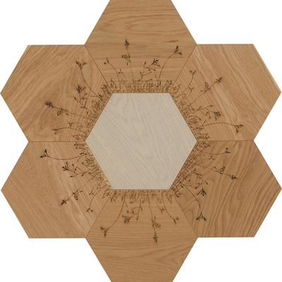 Sàn gỗ nghệ thuật MONARCA MAX1007X White Oak