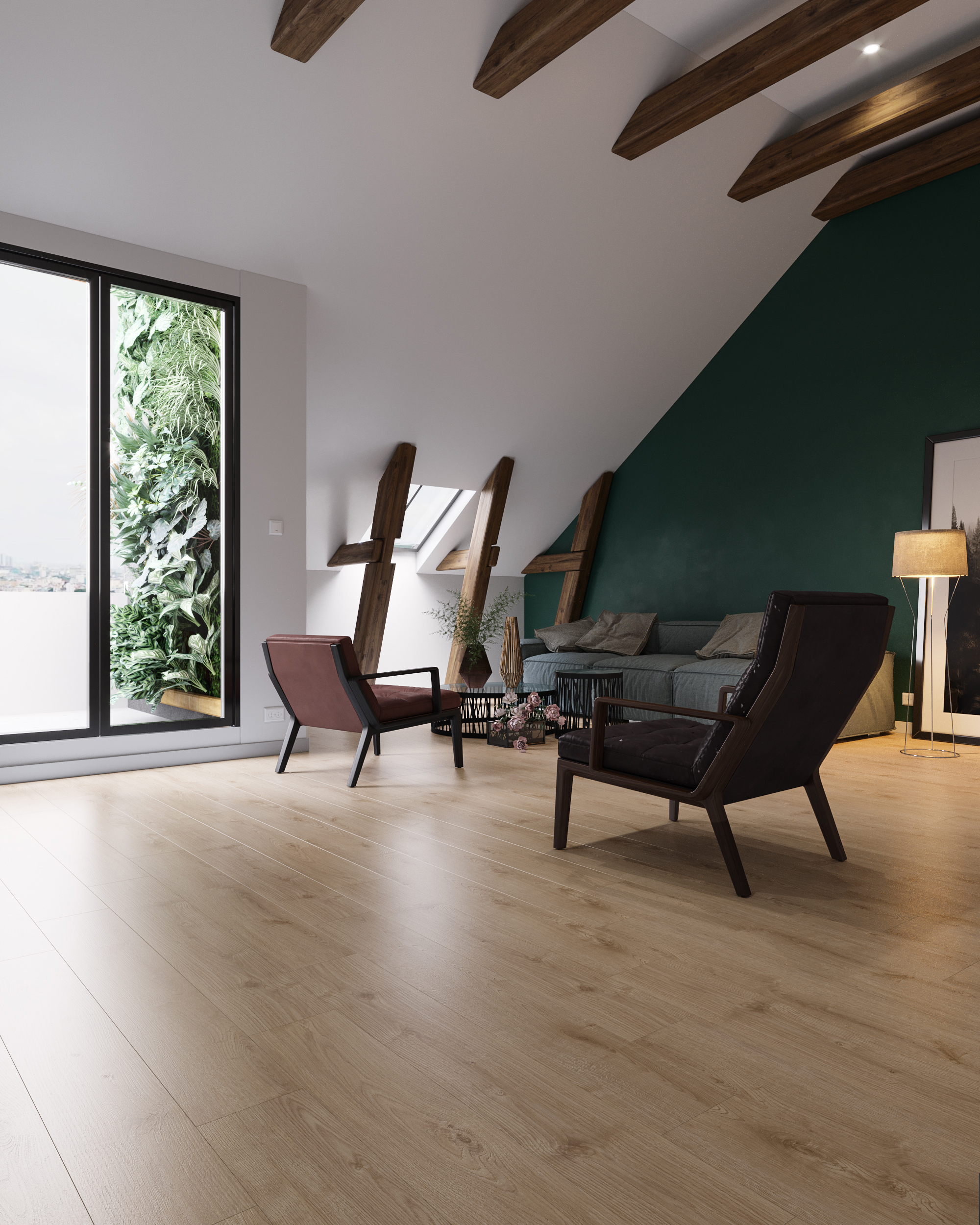 4 mẫu sàn gỗ công nghiệp đẹp cho không gian nhỏ 3