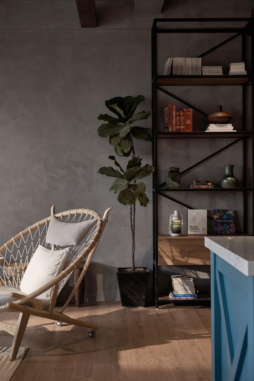 Admin Happynest khoe tổ ấm sử dụng sàn gỗ công nghiệp VASACO 6