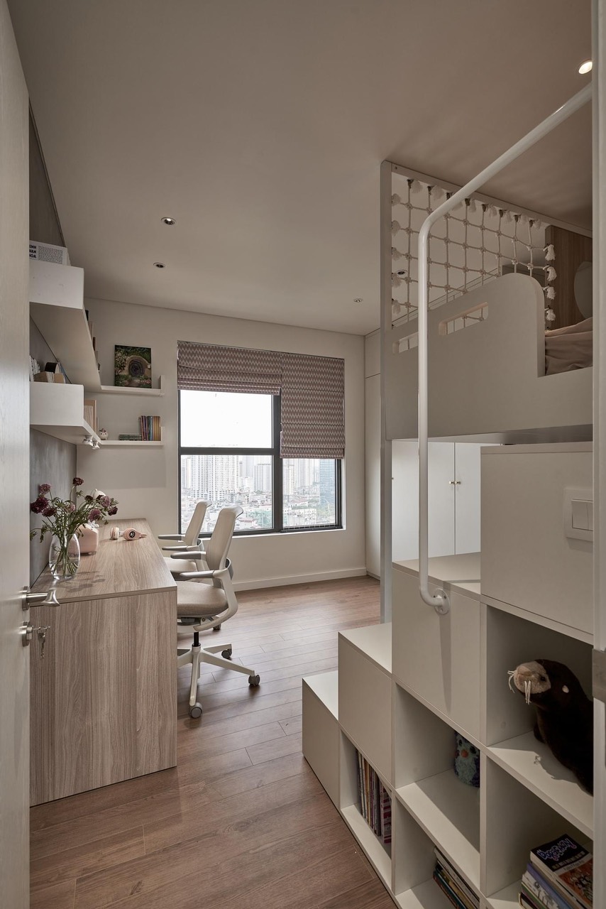 Admin Happynest khoe tổ ấm sử dụng sàn gỗ công nghiệp VASACO 19