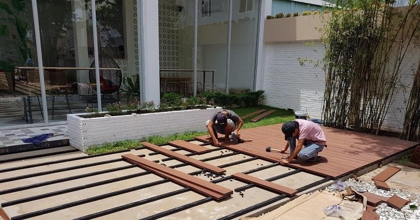 Giải pháp thay thế sàn gỗ công nghiệp ngoài trời 4