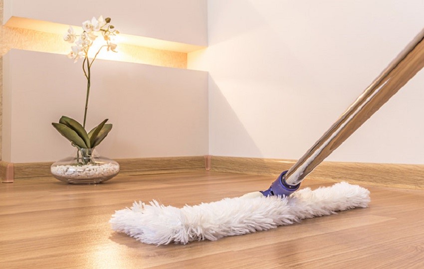 Hướng dẫn vệ sinh sàn đá công nghệ SPC đúng cách 3