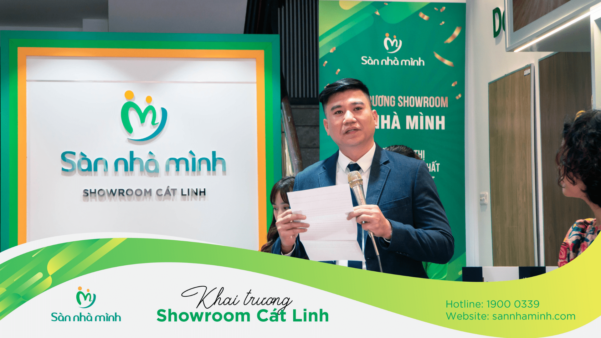 Khai trương showroom Sàn Nhà Mình Cát Linh & lễ ký kết hợp tác Vasaco - Dongwha - Royal Crystal 8
