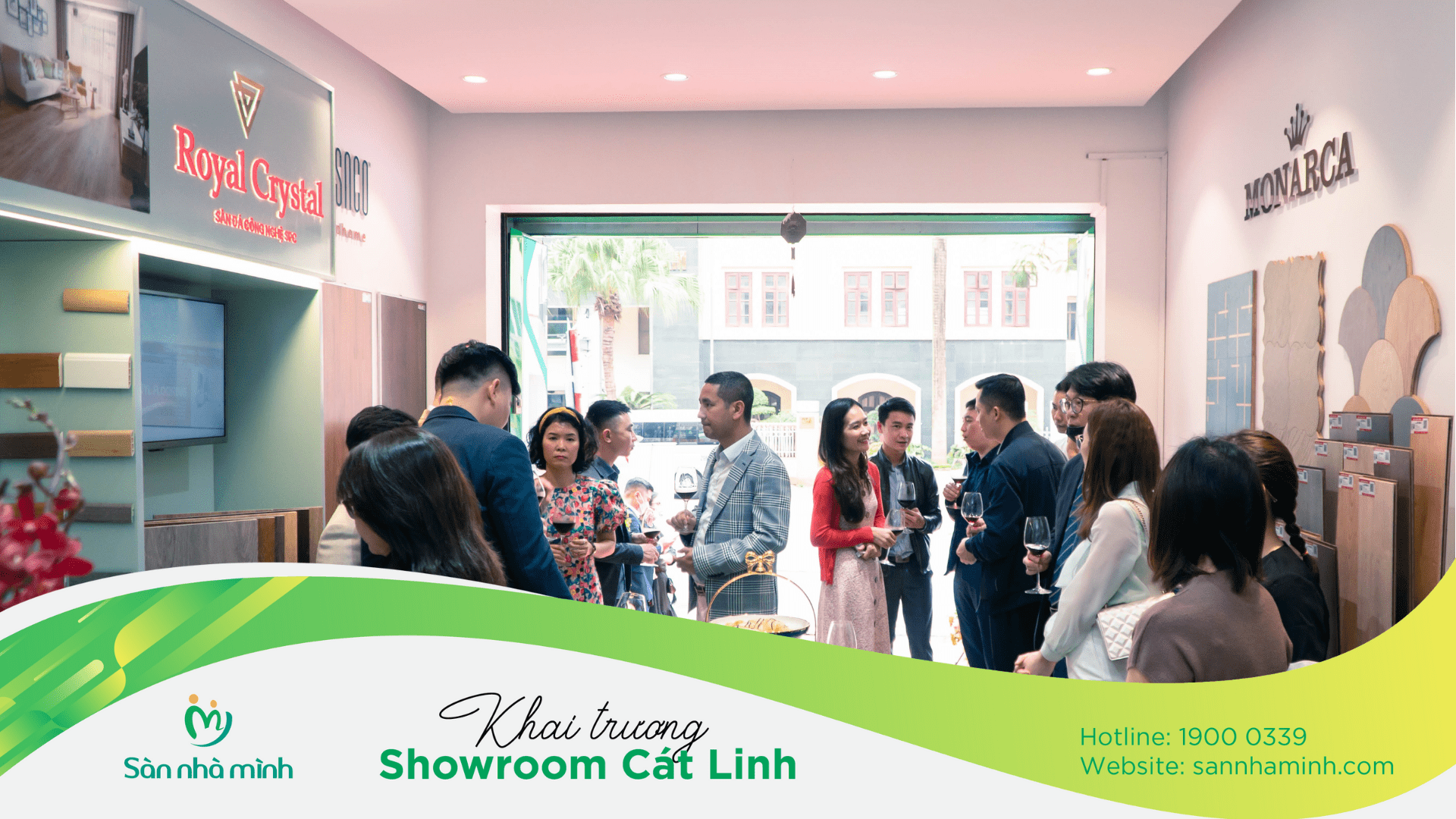 Khai trương showroom Sàn Nhà Mình Cát Linh & lễ ký kết hợp tác Vasaco - Dongwha - Royal Crystal 10