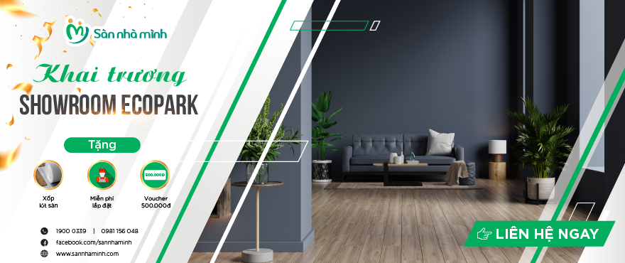 khuyến mại khai trương showroom ecopark