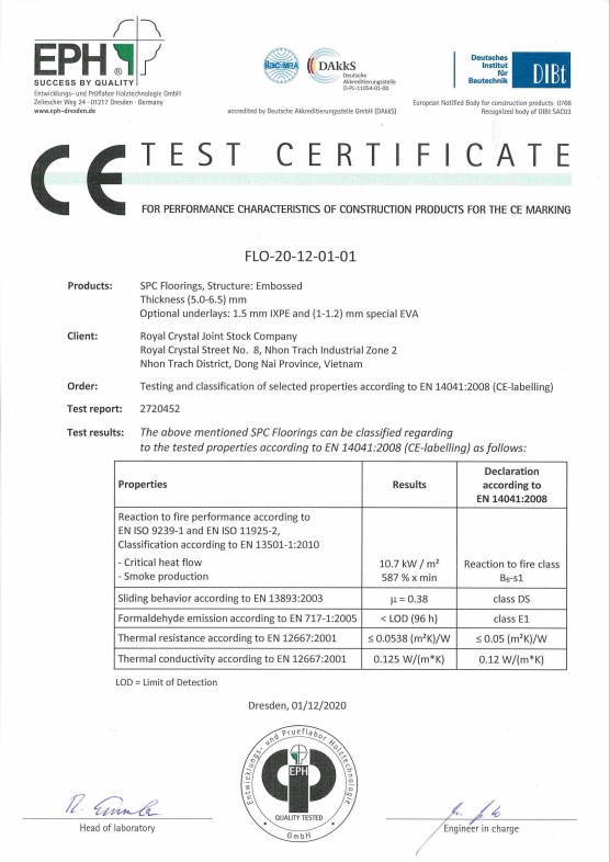 Sàn đá công nghệ SPC chỗng cháy được không? 4