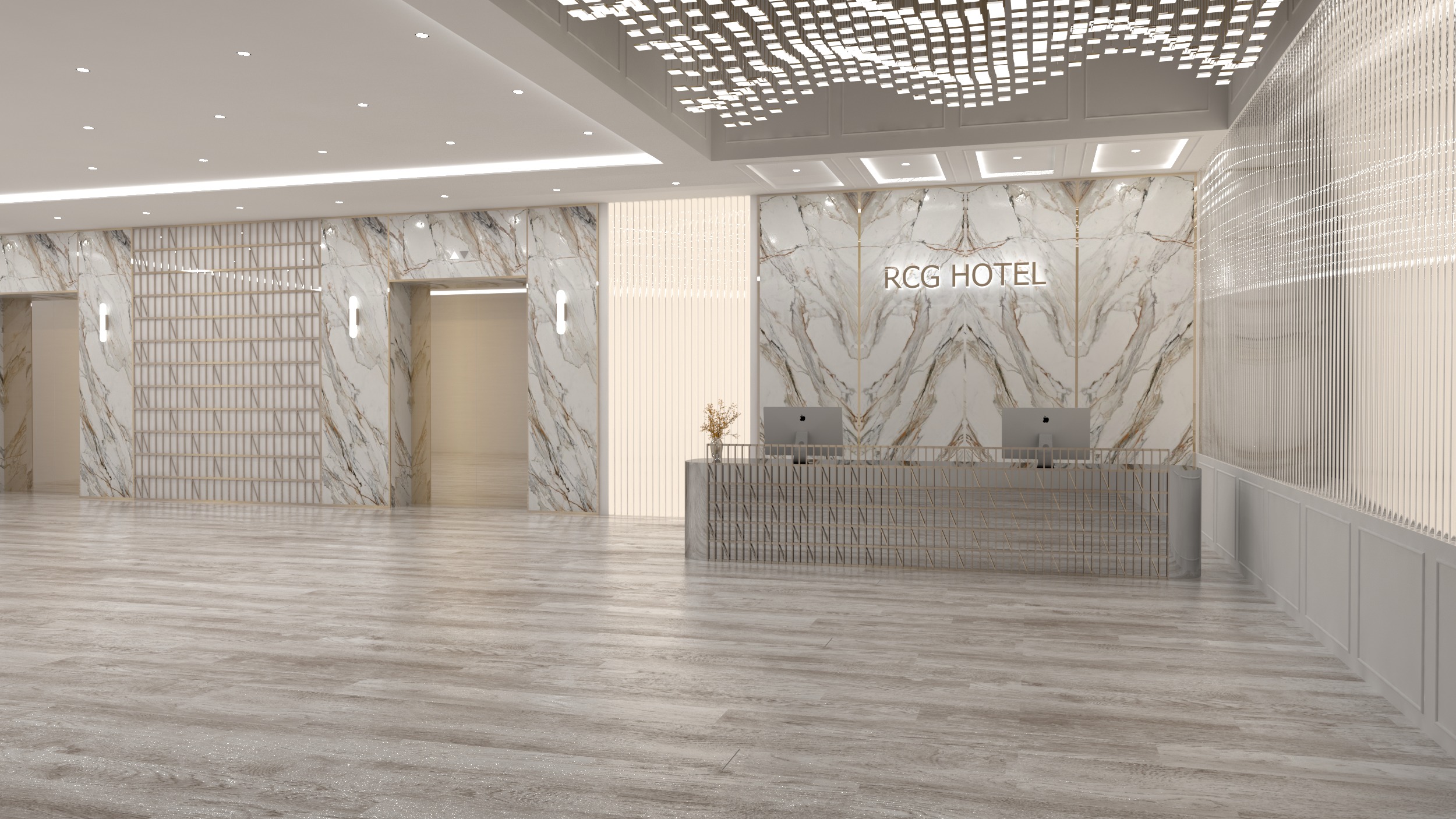 Sàn đá công nghệ SPC RCFW103-1 Nordic White Oak