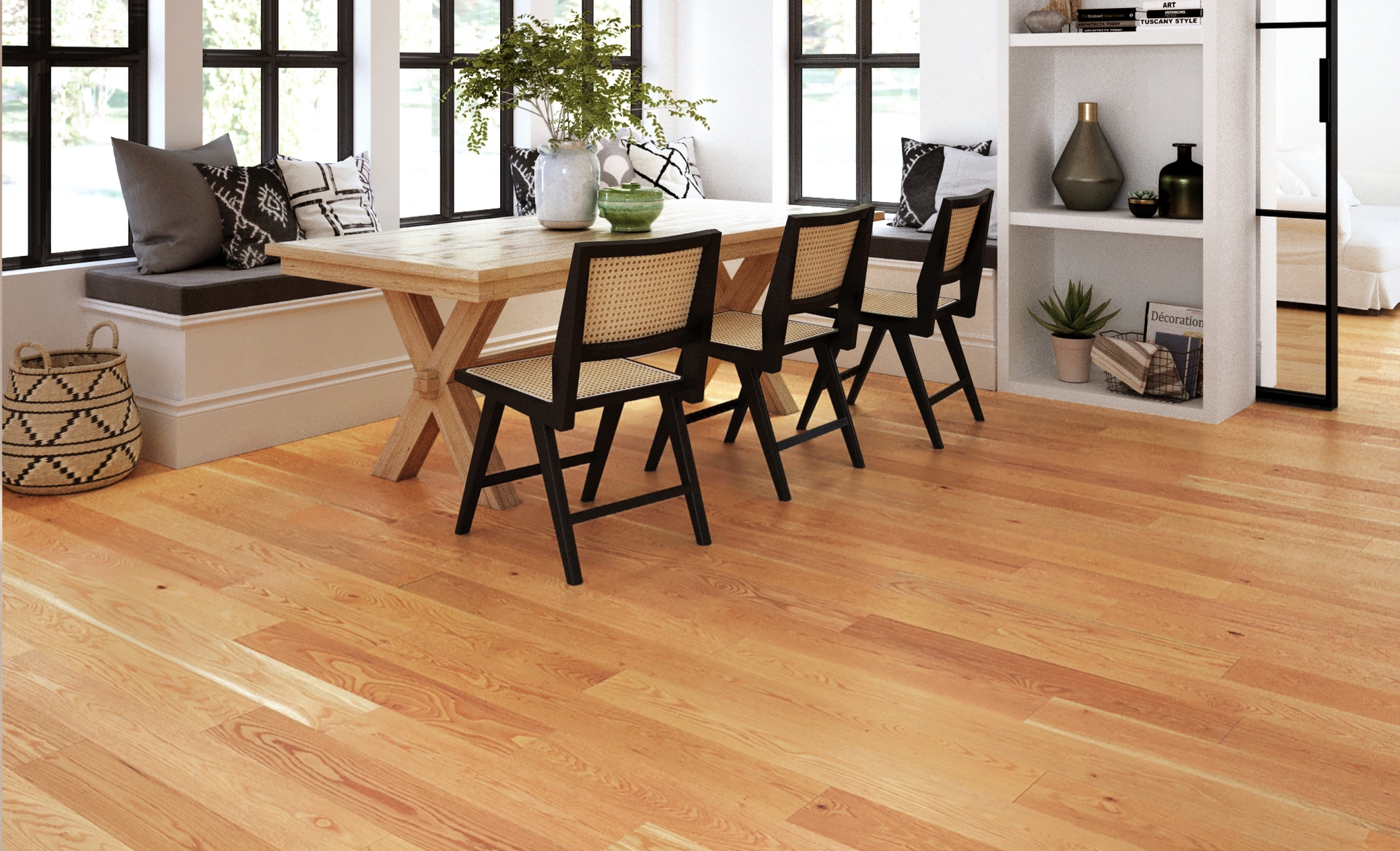 sàn gỗ tự nhiên sồi trắng và sồi đỏ khác nhau như thế nào 1
