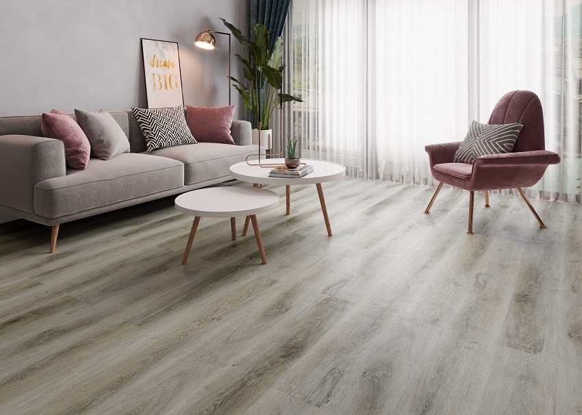Tổng hợp các mẫu sàn đá công nghệ SPC vân sồi cực đẹp 14